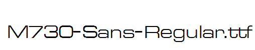 M730-Sans-Regular