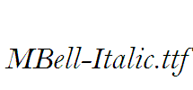 MBell-Italic