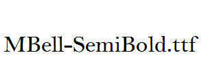 MBell-SemiBold