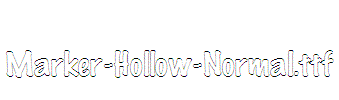 Marker-Hollow-Normal