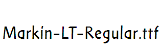 Markin-LT-Regular