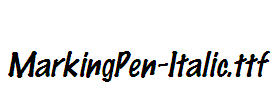 MarkingPen-Italic