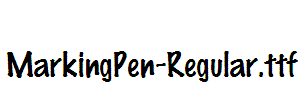 MarkingPen-Regular