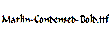 Marlin-Condensed-Bold