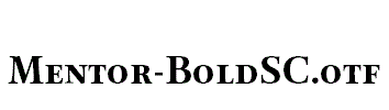 Mentor-BoldSC