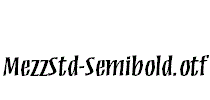 MezzStd-Semibold