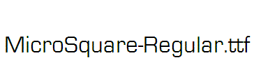 MicroSquare-Regular