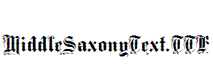 MiddleSaxonyText