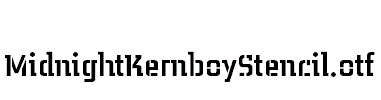 MidnightKernboyStencil