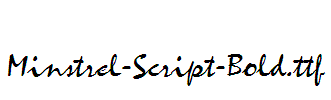 Minstrel-Script-Bold