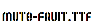 Mute-Fruit