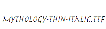 Mythology-Thin-Italic