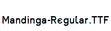 Mandinga-Regular