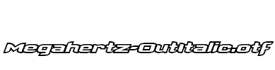 Megahertz-OutItalic