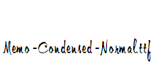 Memo-Condensed-Normal