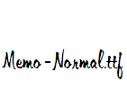 Memo-Normal