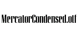 MercatorCondensed