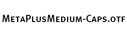 MetaPlusMedium-Caps