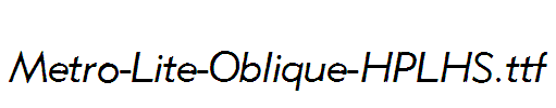 Metro-Lite-Oblique-HPLHS