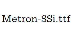 Metron-SSi