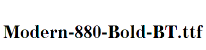 Modern-880-Bold-BT