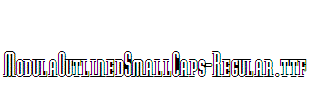 ModulaOutlinedSmallCaps-Regular