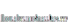 ModulaOutlinedSmallCaps