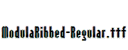 ModulaRibbed-Regular