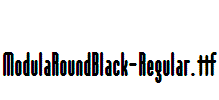 ModulaRoundBlack-Regular