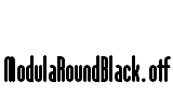 ModulaRoundBlack