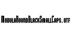 ModulaRoundBlackSmallCaps