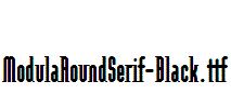 ModulaRoundSerif-Black