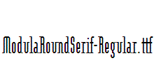 ModulaRoundSerif-Regular