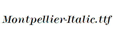 Montpellier-Italic