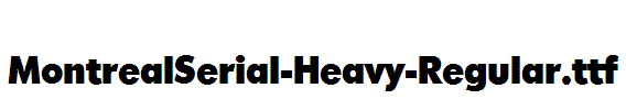 MontrealSerial-Heavy-Regular