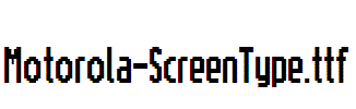 Motorola-ScreenType