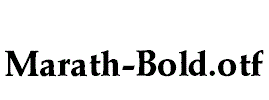 Marath-Bold