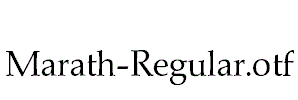 Marath-Regular