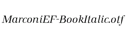 MarconiEF-BookItalic