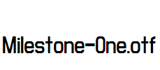 Milestone-One