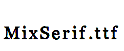 MixSerif