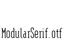 ModularSerif