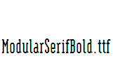 ModularSerifBold