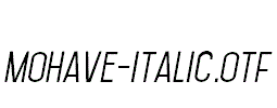 Mohave-Italic