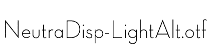 NeutraDisp-LightAlt