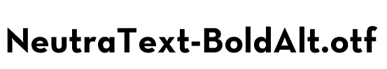 NeutraText-BoldAlt