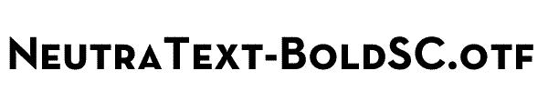 NeutraText-BoldSC
