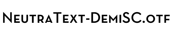 NeutraText-DemiSC