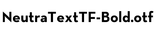 NeutraTextTF-Bold