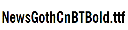 NewsGothCnBTBold